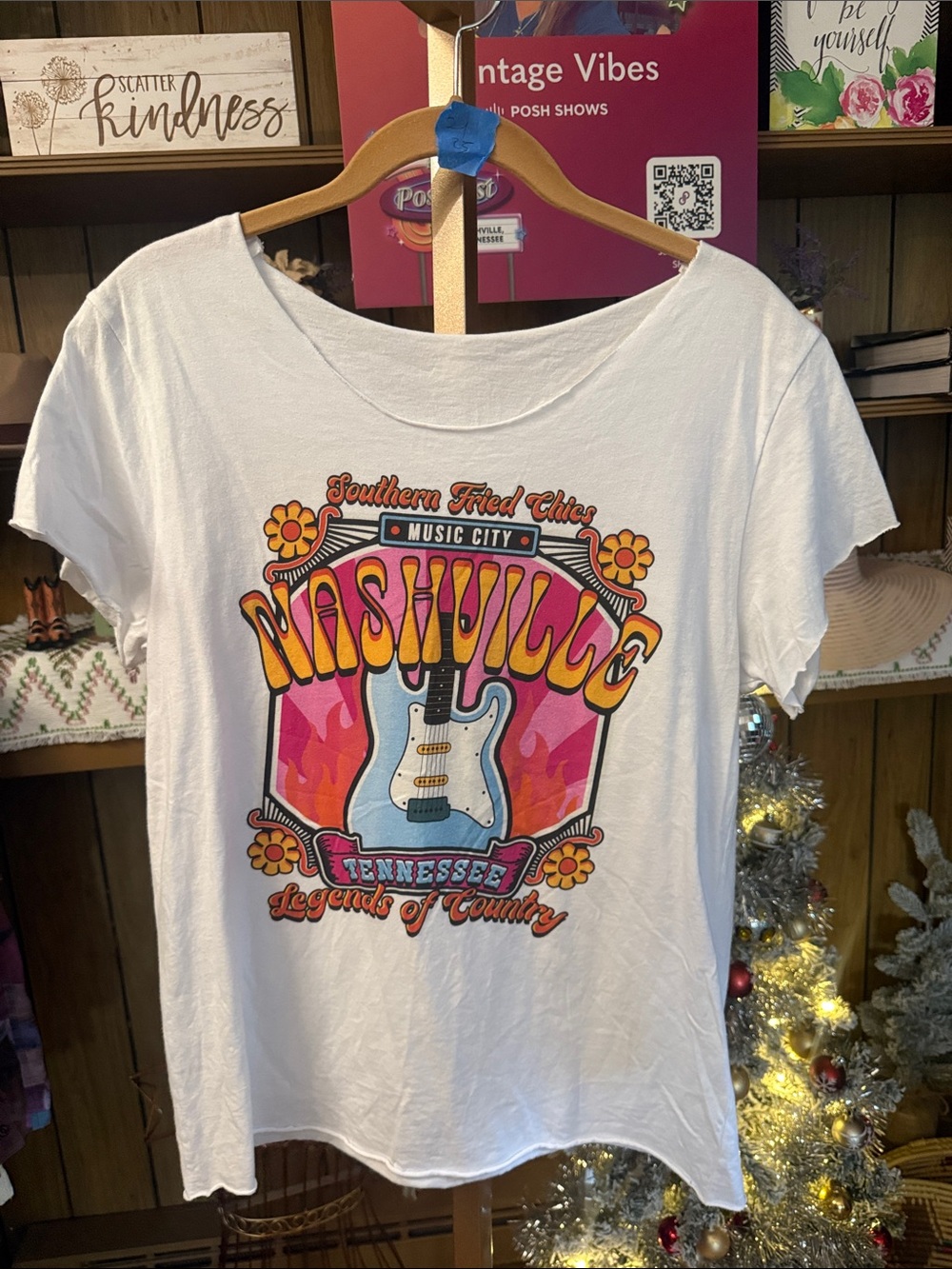 Nashville Graphic Tee - White